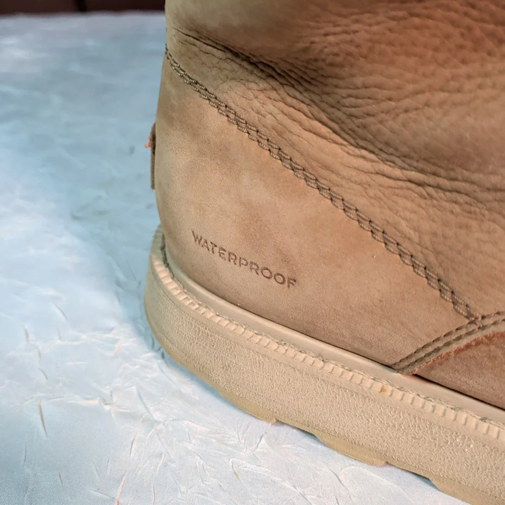 Sorel Madson II Boots Mens Size 11 Moc Toe Brown Waterproof Leather NM3851-242